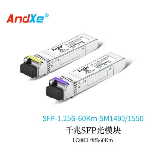 千兆 SFP光模块 SFP-1.25G-XXKm-SM1310/1550 LC接口 传输20-160Km