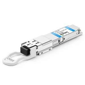 Broadcom Compatible QSFP28 High-Power DCO 100G DWDM C-band Tunable Coherent ≤120km DOM Duplex LC/UPC SMF Optical Transceiver Module for Transmission