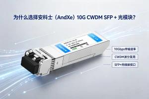 为什么选择安科士(AndXe)10G CWDM SFP + 光模块?